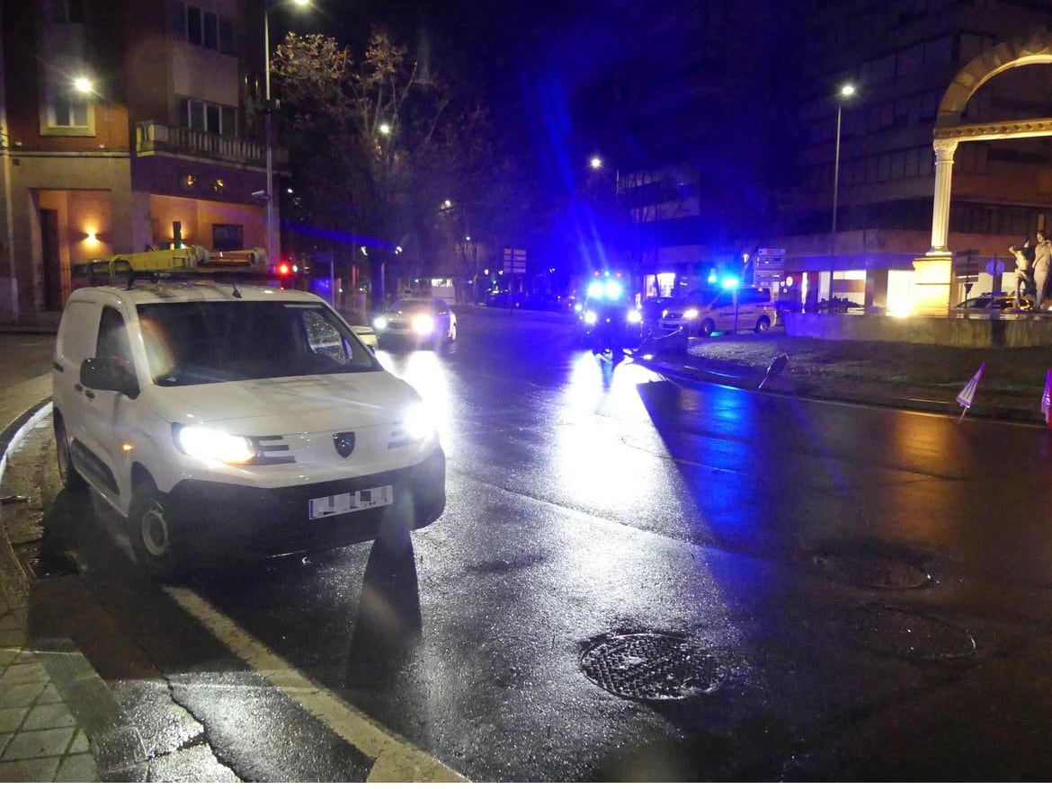 Intervención de la Policía Local de Palencia
