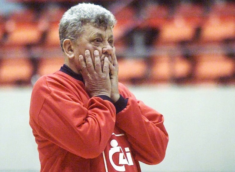 El CAI Zaragoza fue el último equipo profesional que dirigió el entrenador Ranko Zeravica 