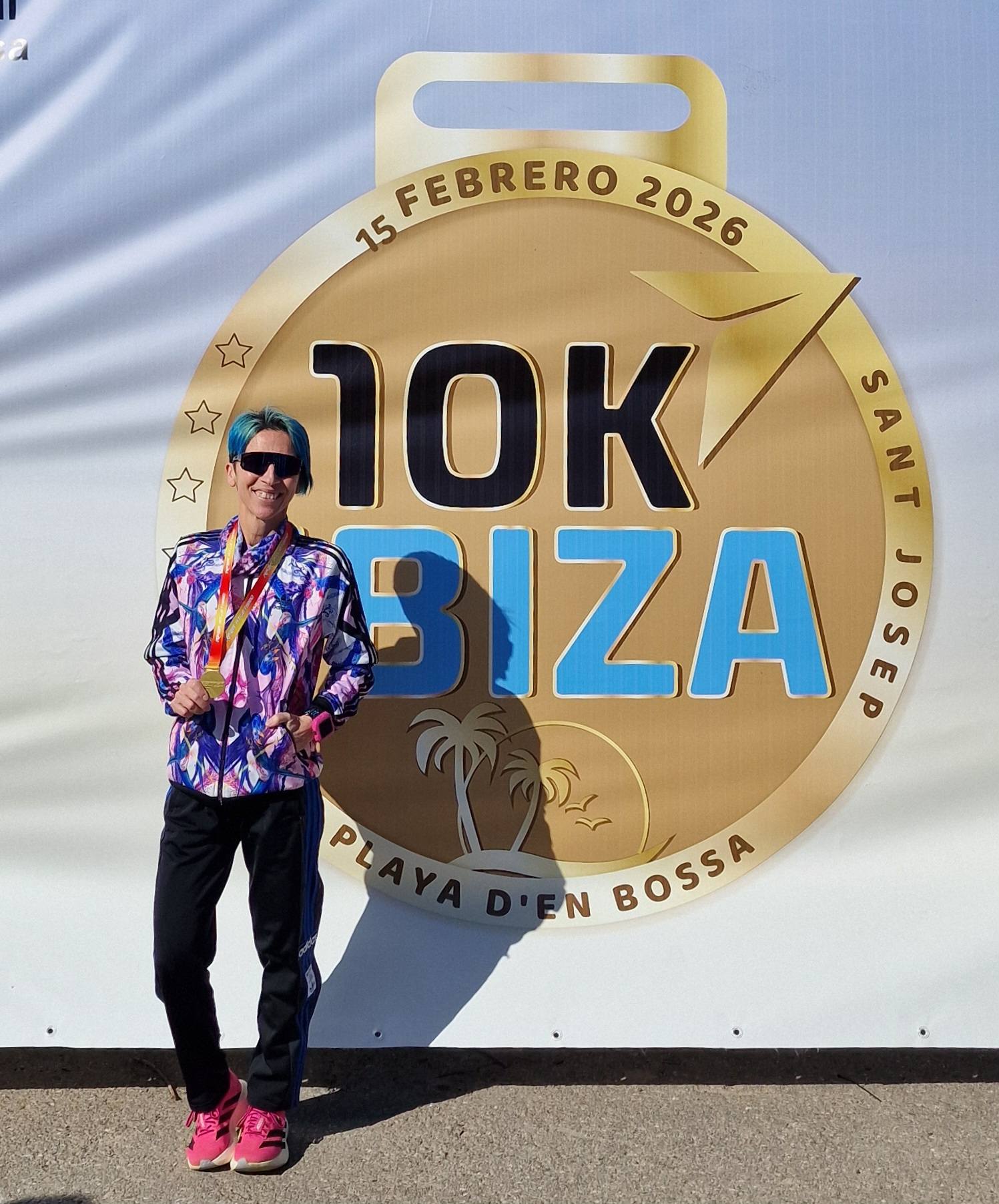 La corredora menorquina es va proclamar campiona estatal.