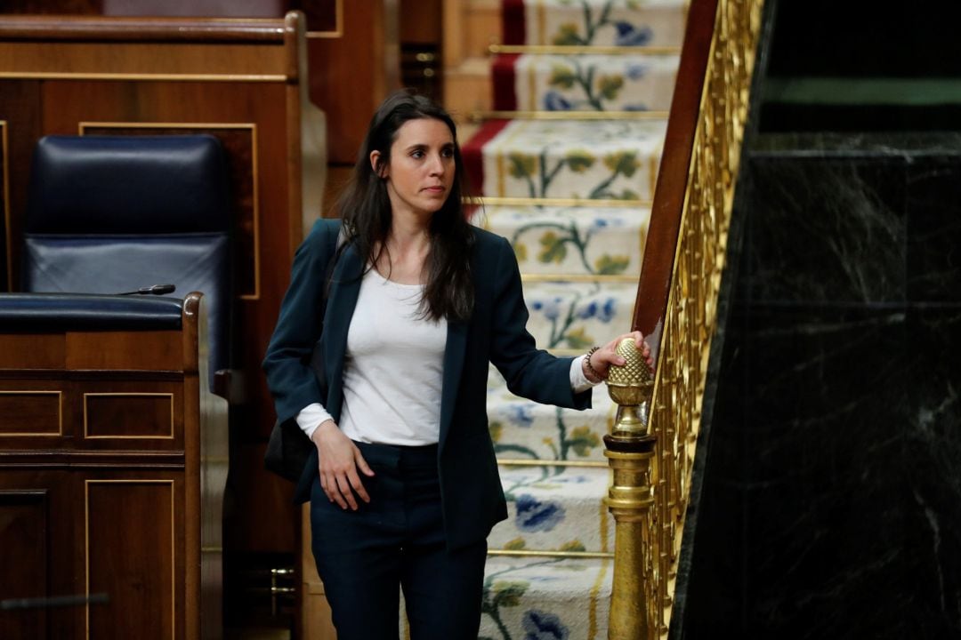 La ministra de Igualdad, Irene Montero