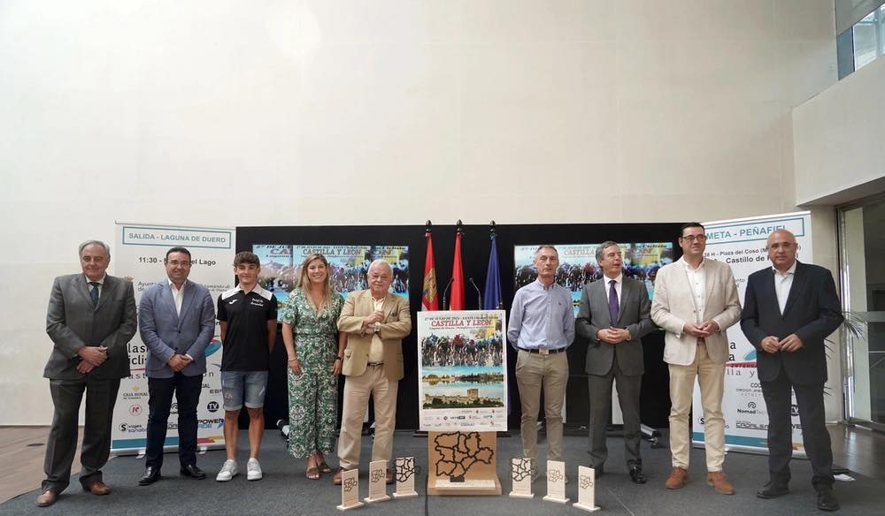 Presentación de la Clásica Ciclista Internacional a Castilla y León 2025.