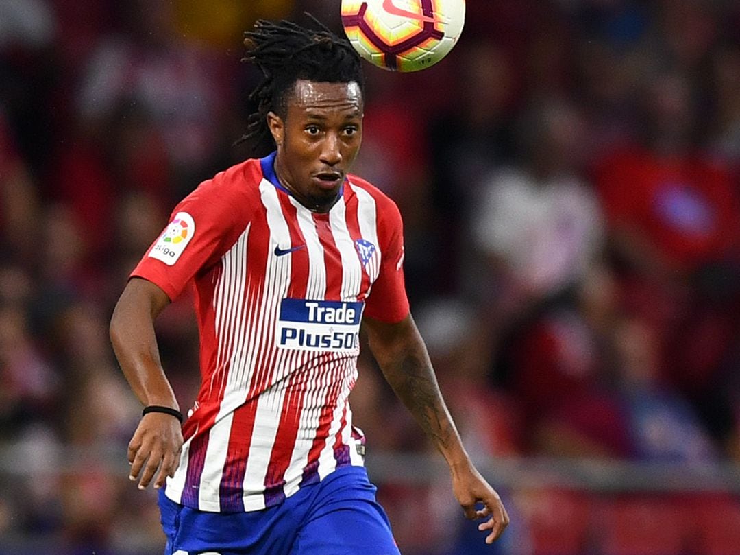 Gelson Martins, en un partido del Atlético de Madrid.