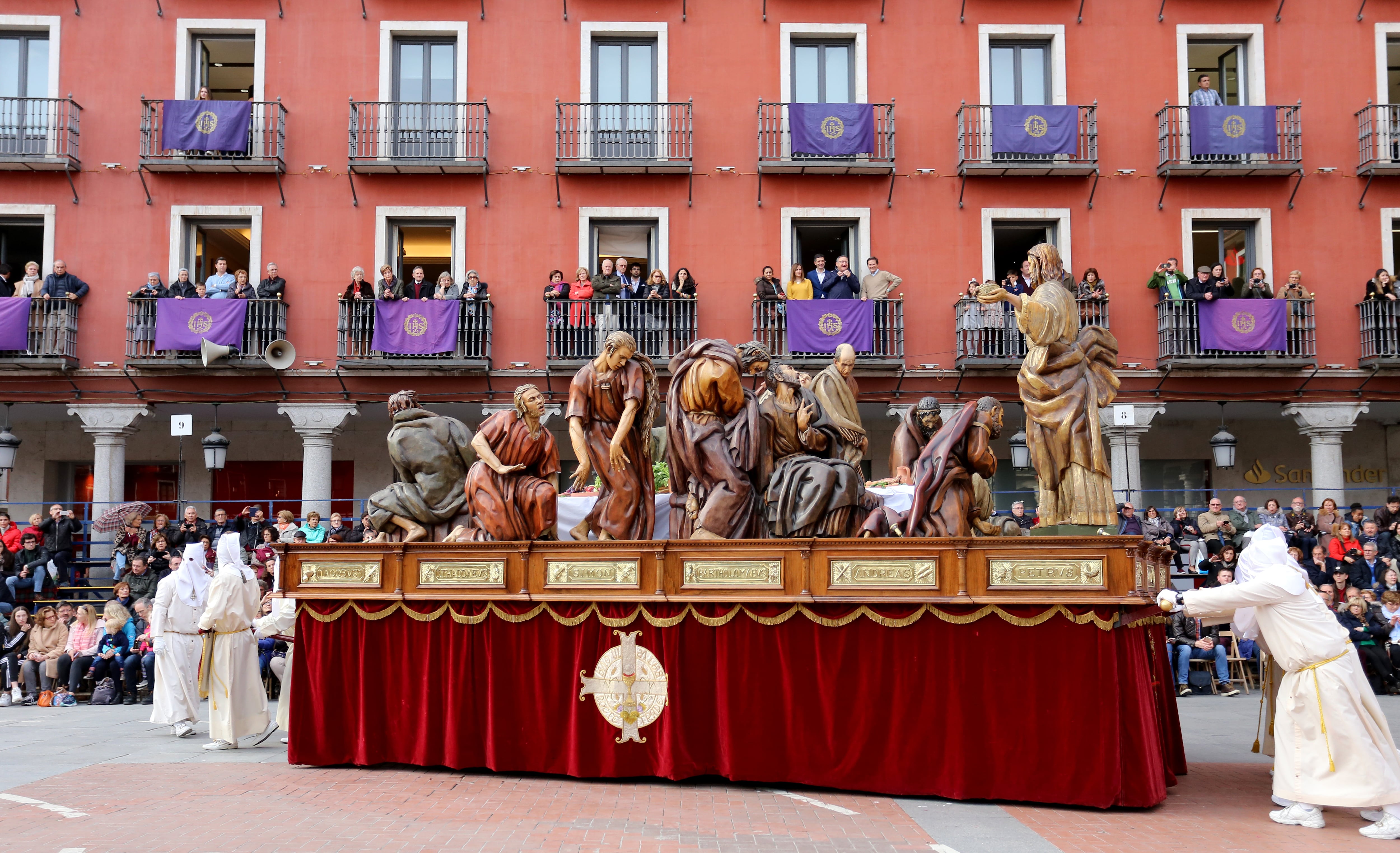 Imagen de archivo de la Semana Santa de 2019 en Valladolid