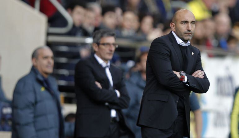 Abelardo durante un partido con el Sporting.