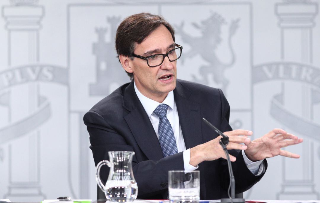El ministro de Sanidad, Salvador Illa. Archivo.