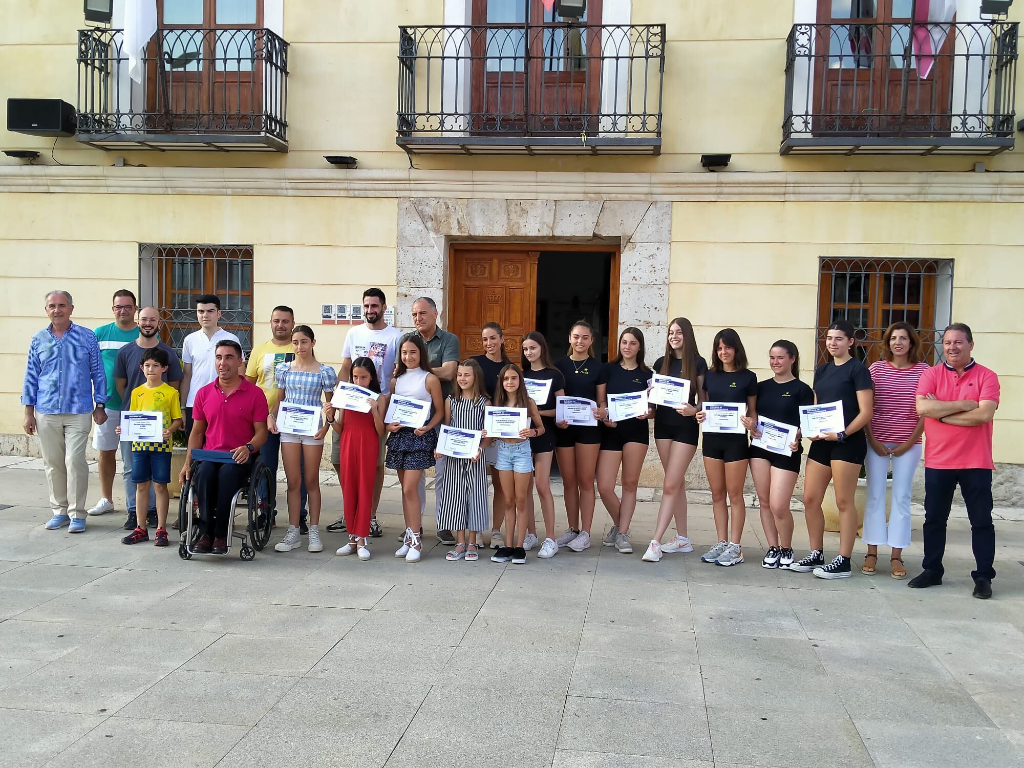 Deportistas taranconeros homenajeados en segunda sesión por el Ayuntamiento de Tarancón