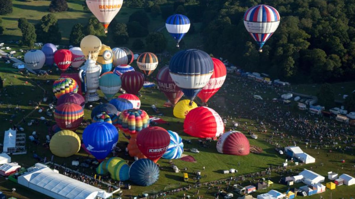 La mayor fiesta de globos aerostáticos
