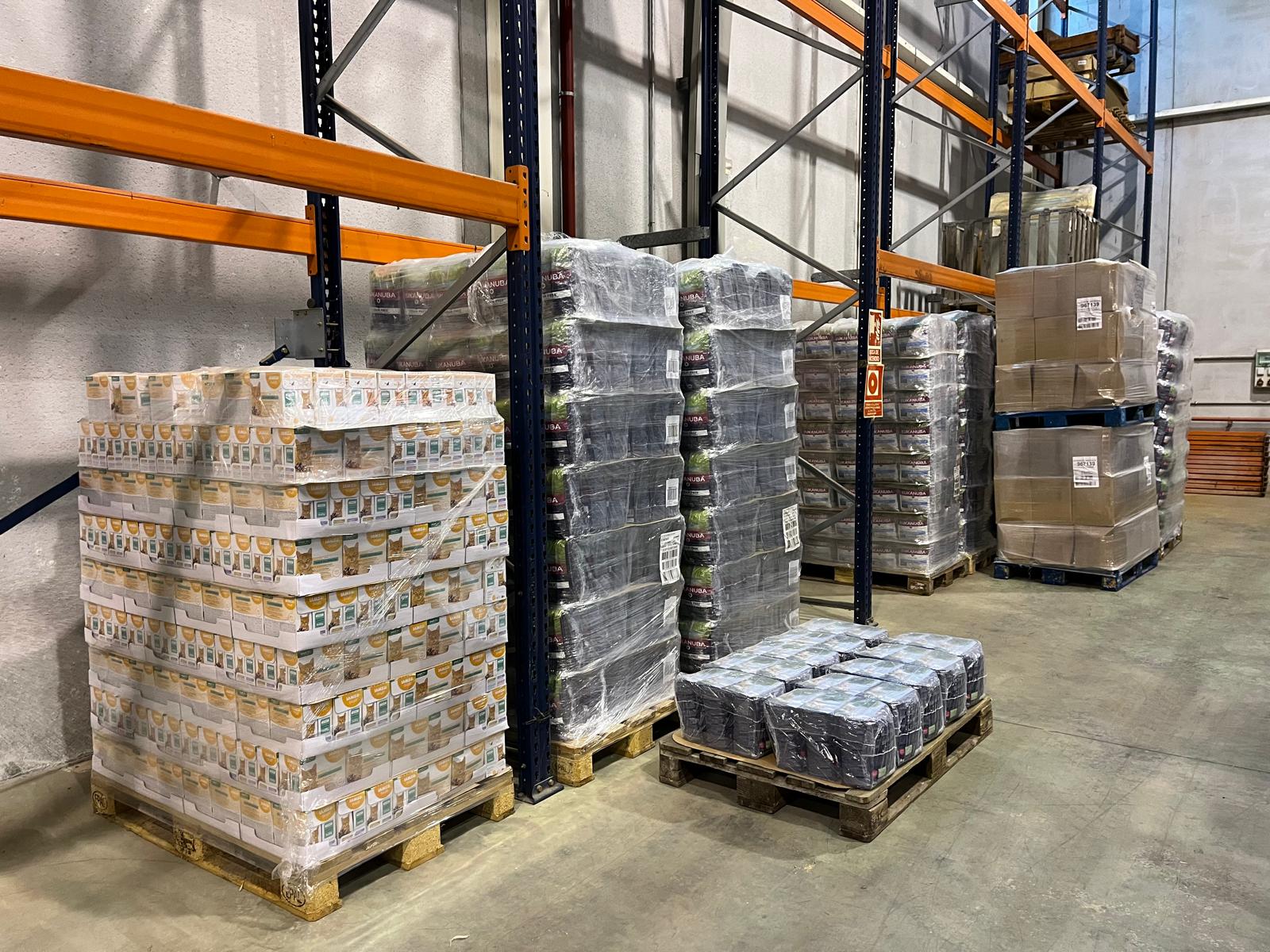 Suministros y donaciones para los animales afectados por la DANA.