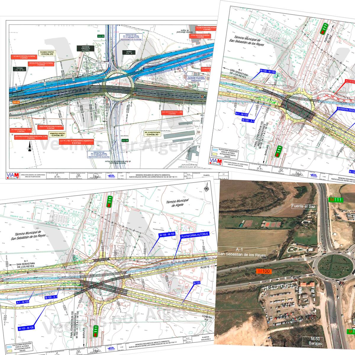 Vecinos por Algete reclama el Cercanías y el carril Bus-Vao frente al ‘scalextric’ de El Casetón