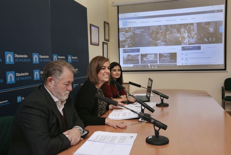 Presentación de la nueva página web de la Diputación