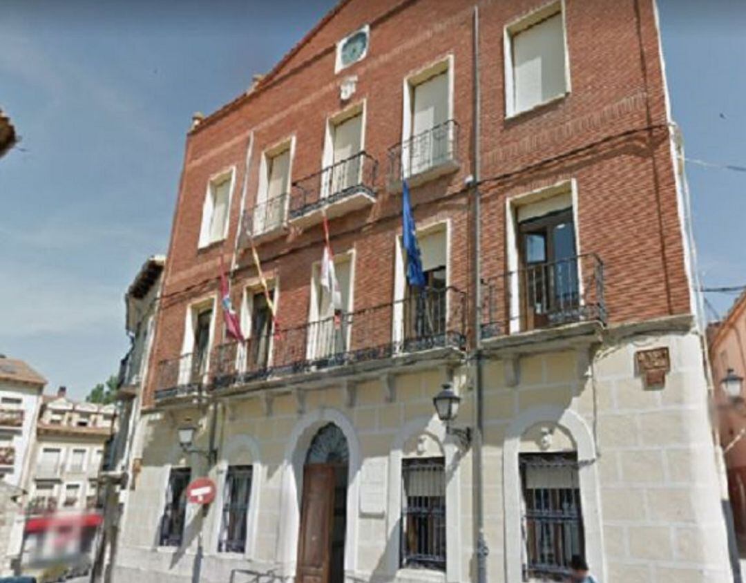 El edificio del Ayuntamiento de Peñafiel.