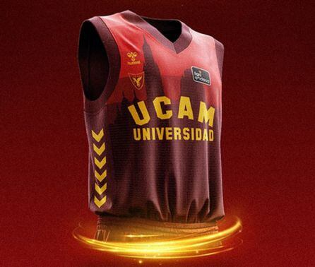 Nueva camiseta del UCAM Murcia CB