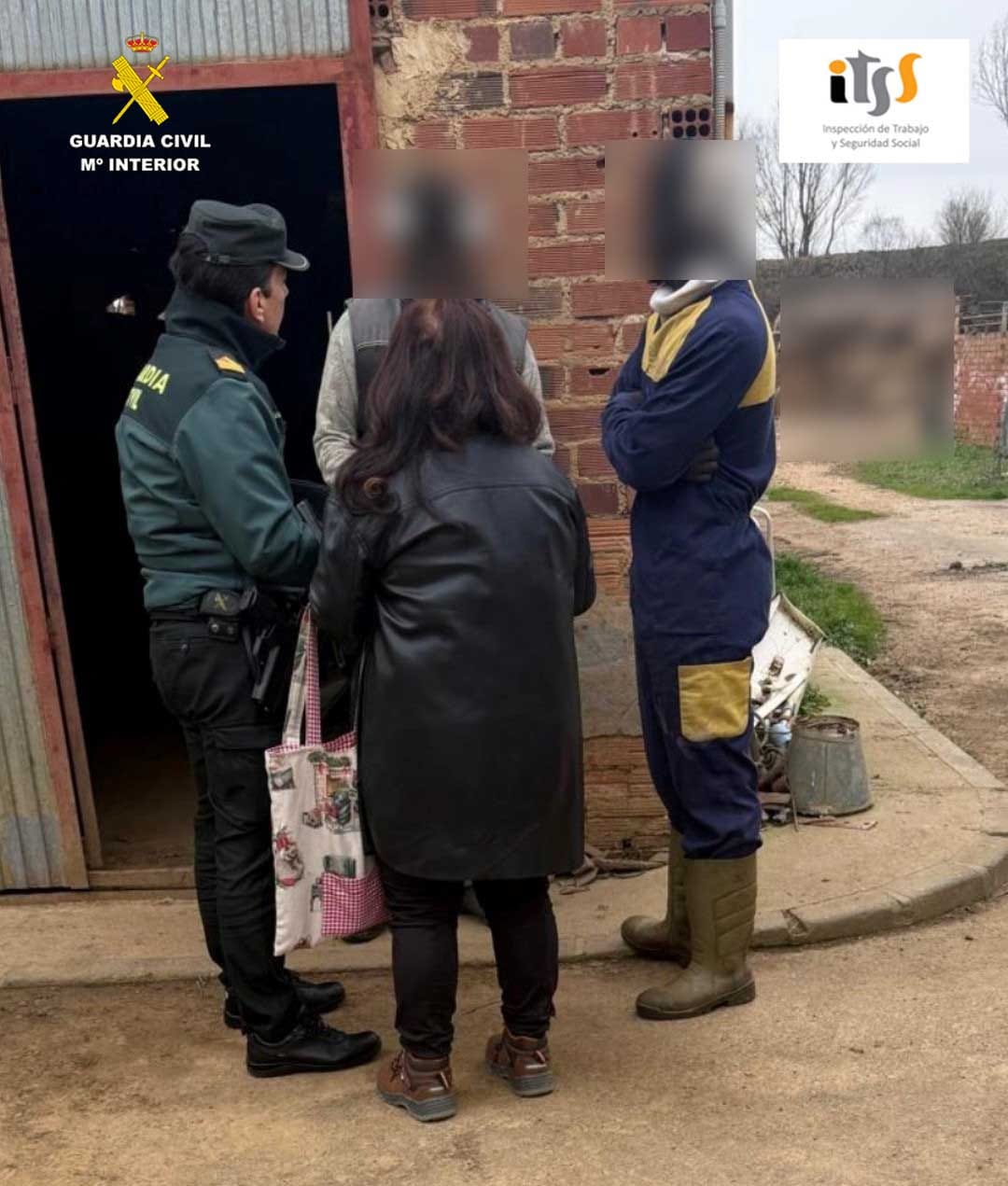 Momento de la operación en Almanza