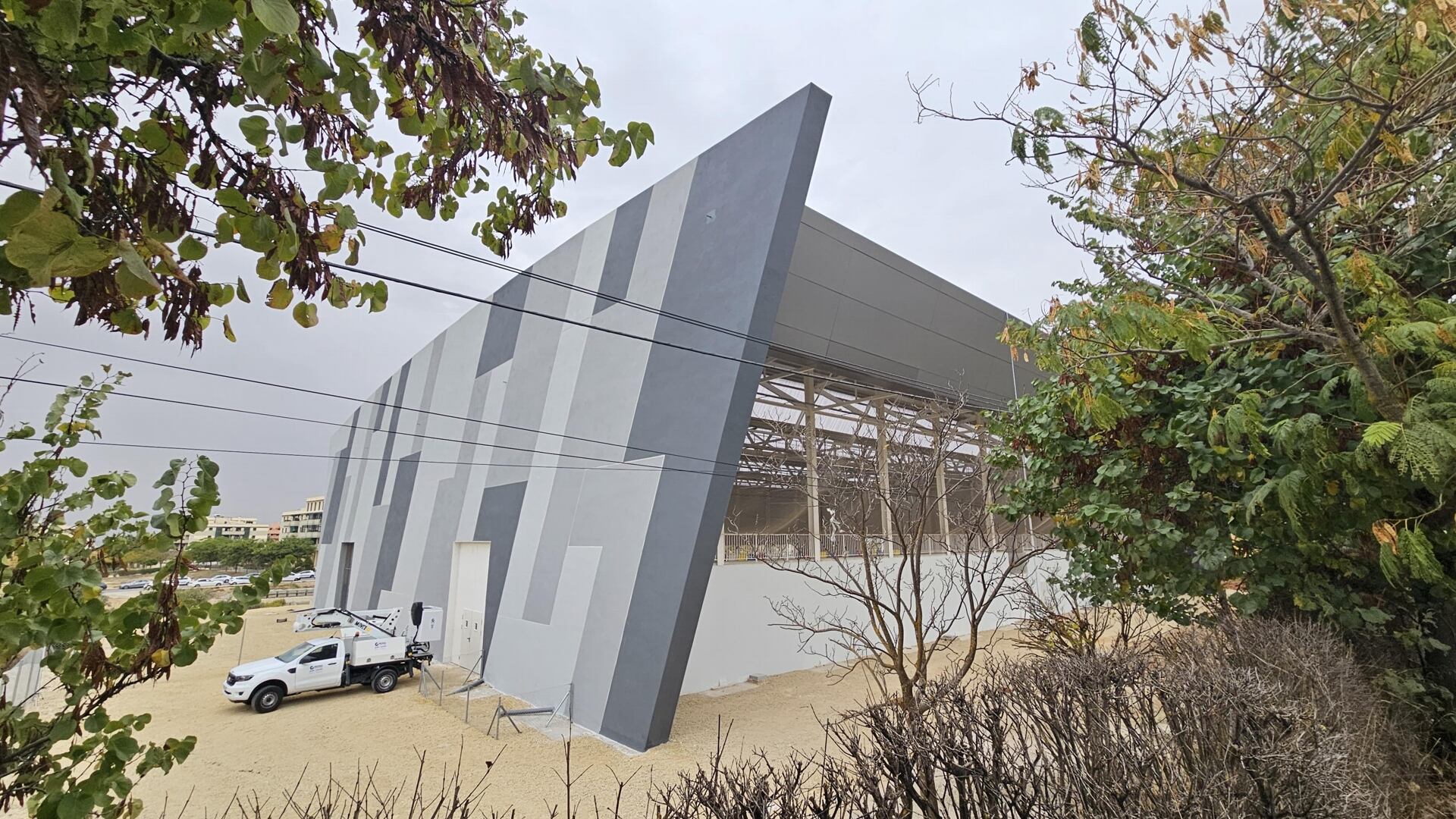 Situación del pabellón deportivo '15 de Julio' de Antequera