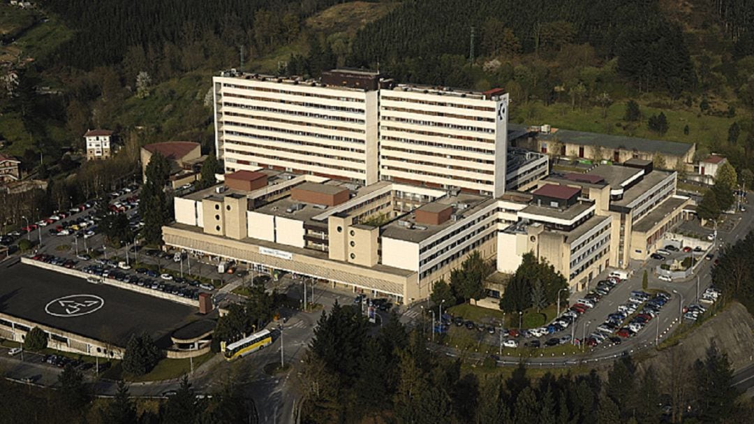 Vista aérea del hospital de Galdakao