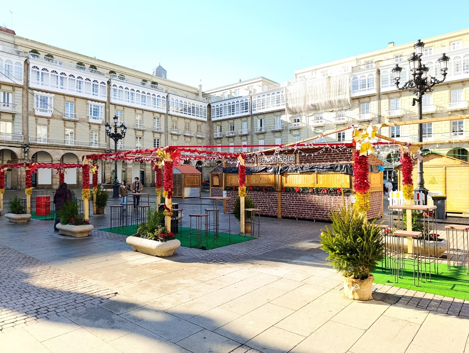 Mercadillo navideño de A Coruña
