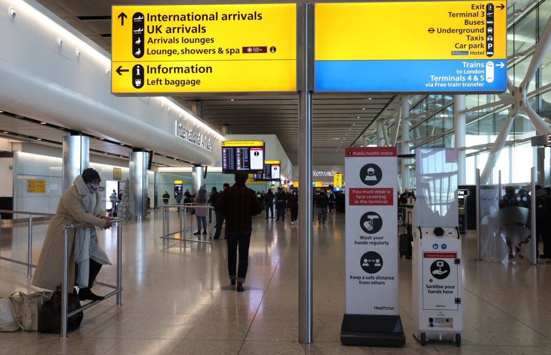 Imagen de la Terminal 2 del aeropuerto londinense de Heathrow.