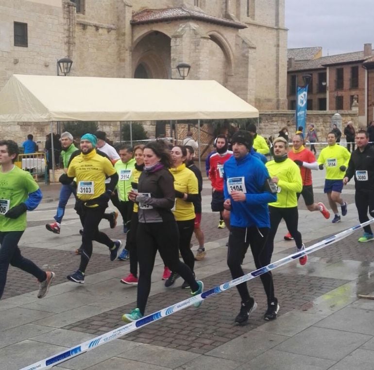 Participantes en la carrera