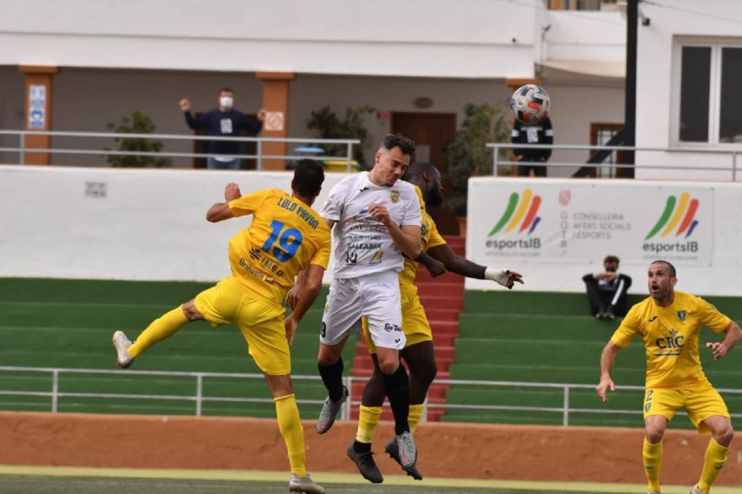 Imagen de un partido de la Peña Deportiva esta temporada en Santa Eulària