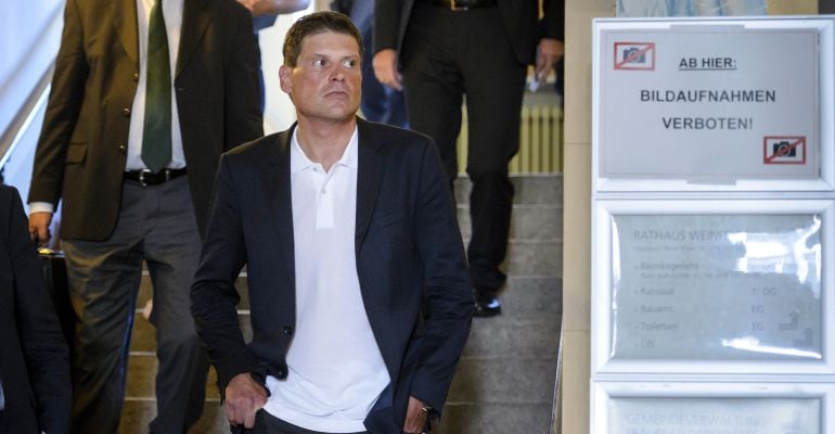 Jan Ullrich, en los días en los que compareció ante la justicia por dopaje en 2013