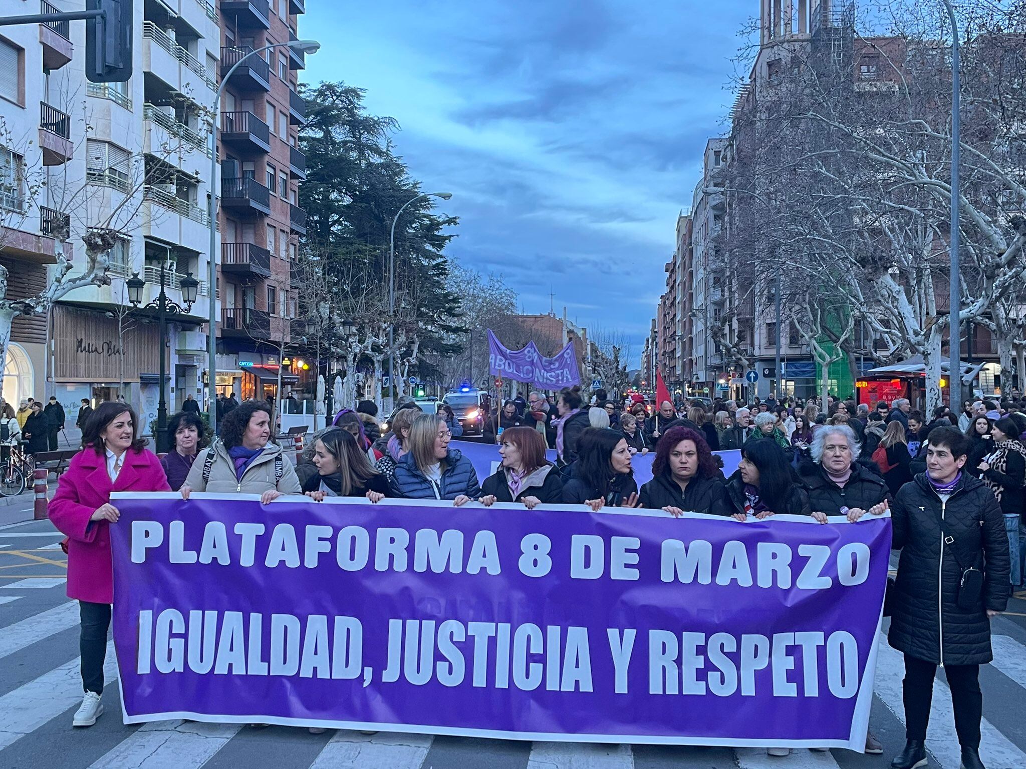 Manifestación 8M Logroño
