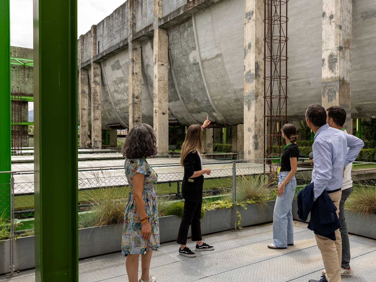 Las visitas guiadas centran la actividad de La Térmica Cultural y La Fábrica de luz el próximo fin de semana