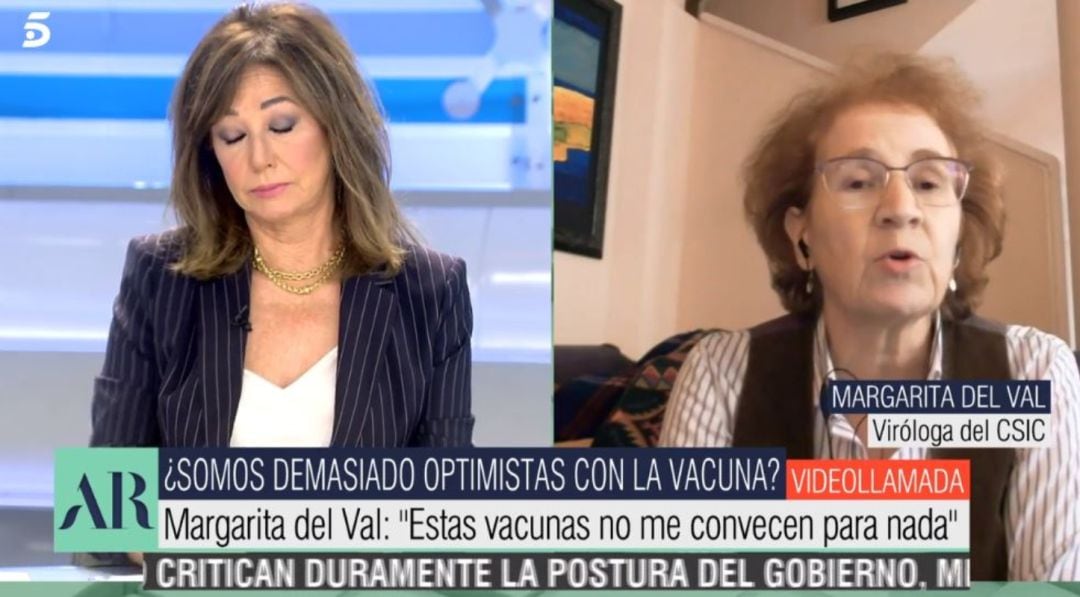 La entrevista a Margarita del Val