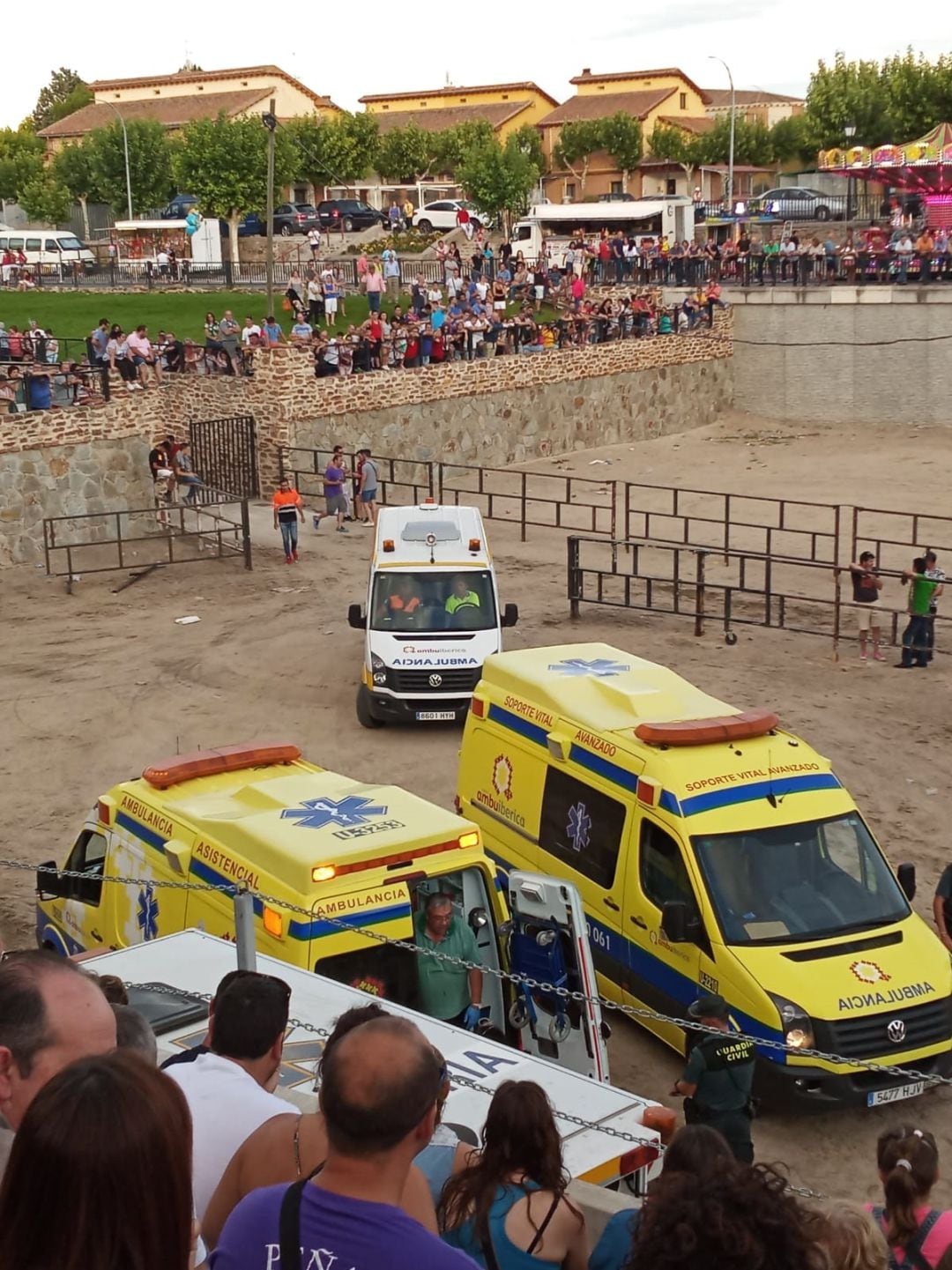 Herido en el encierro de Cuéllar