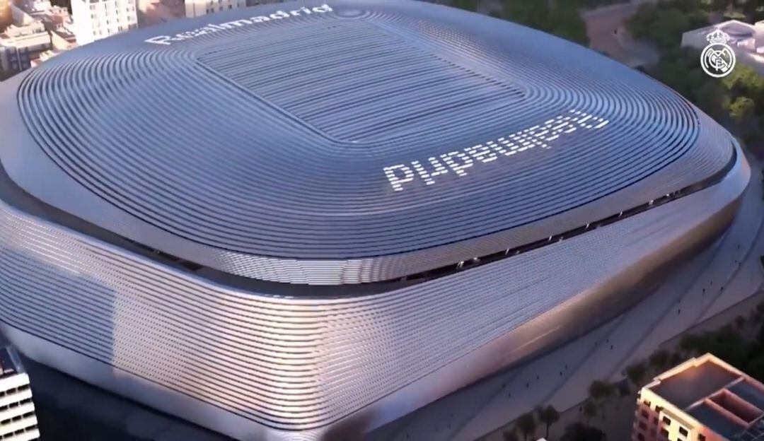 El futuro Santiago Bernabeu cuando concluyan las obras de reforma 