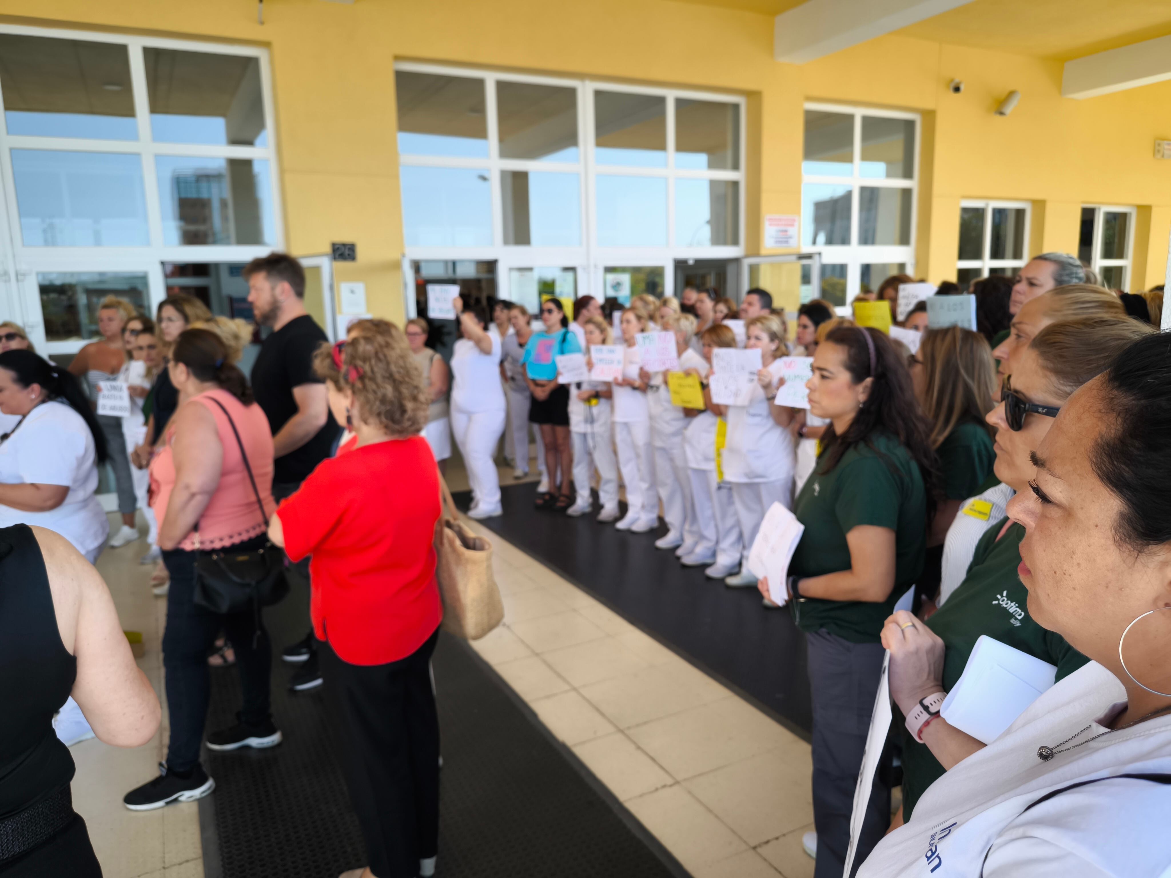 Concentración de limpiadoras UMA