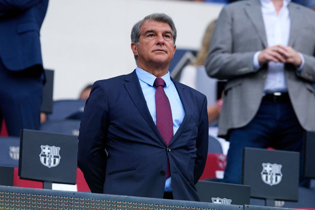 Joan Laporta, presidente del FC Barcelona