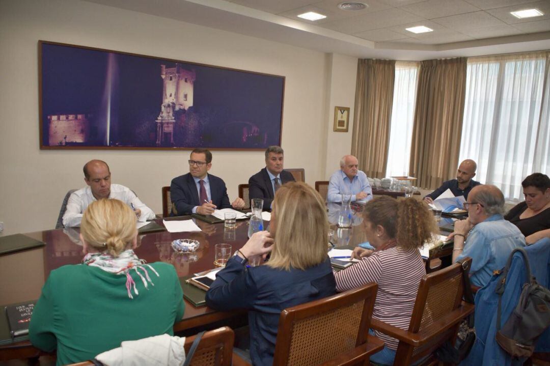 Reunión del consejo de administración de Aguas de Cádiz