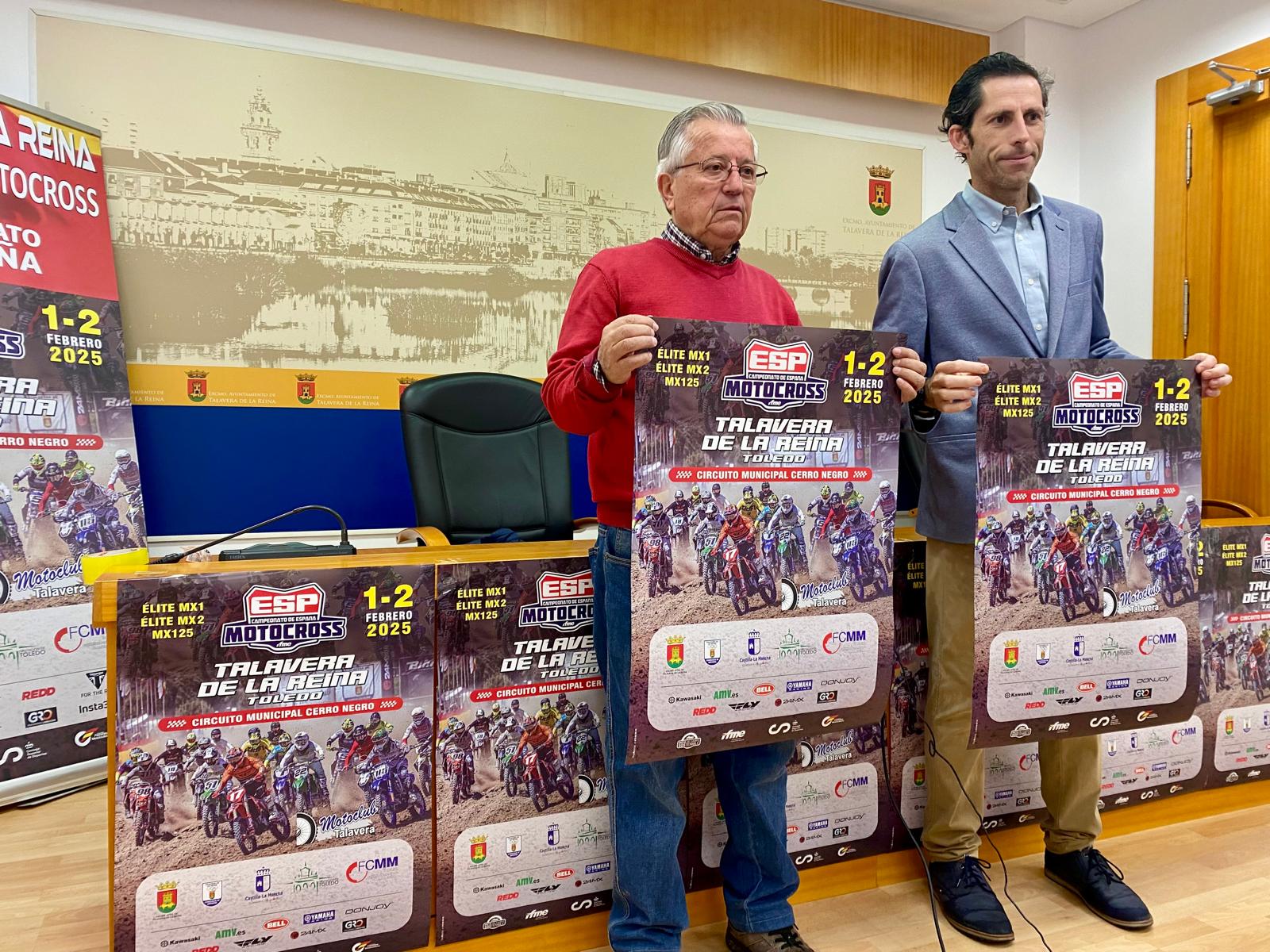 Presentación de la prueba, en Talavera, del Campeonato de España de Cross