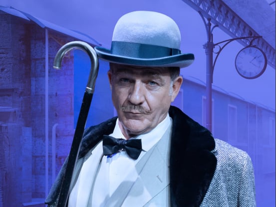 Juanjo Artero, protagonista de 'Asesinato en el Orient Express'.