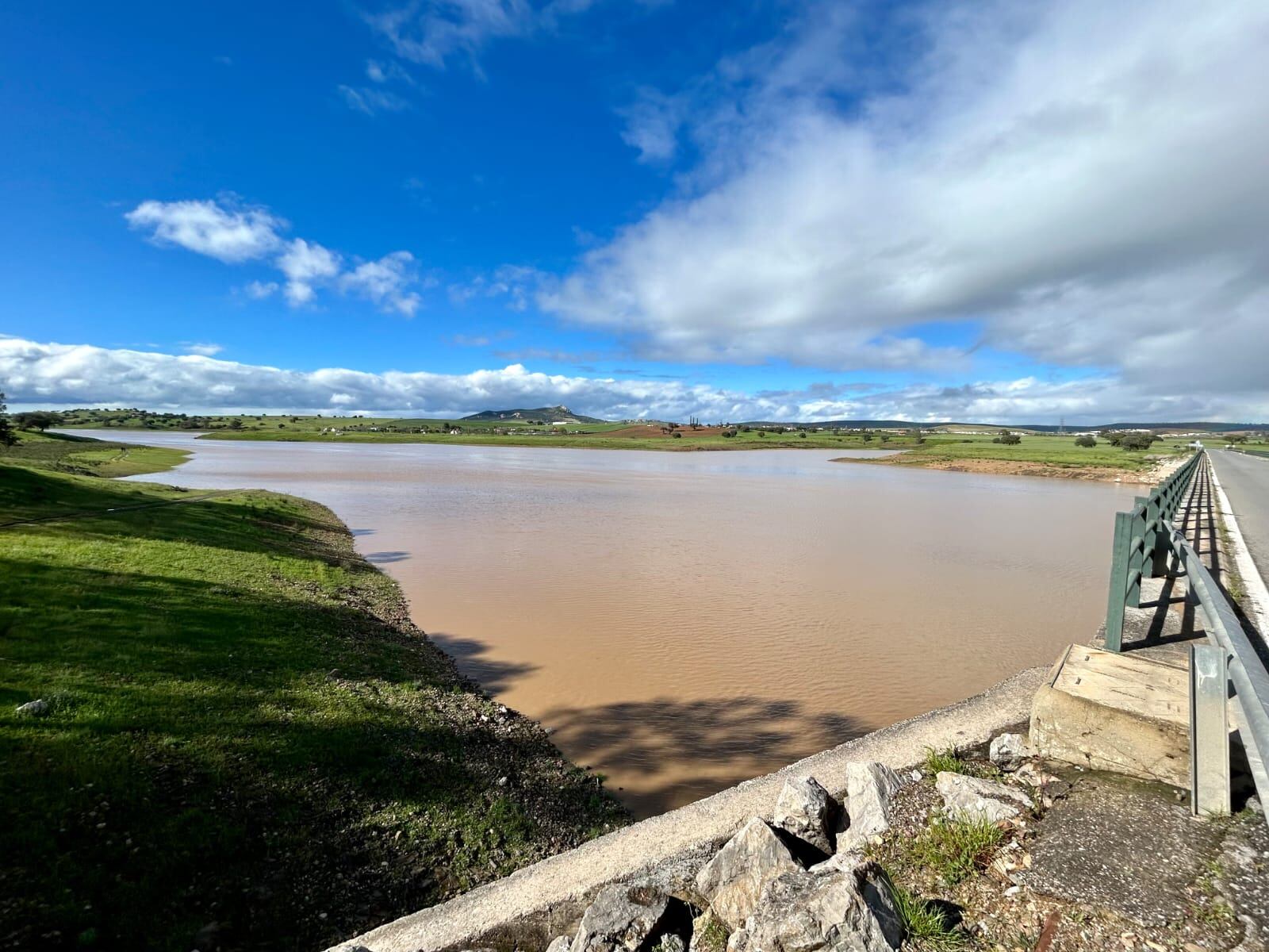 Tras las lluvias, el embalse de Sierra Boyera se encuentra al 70% de su capacidad.