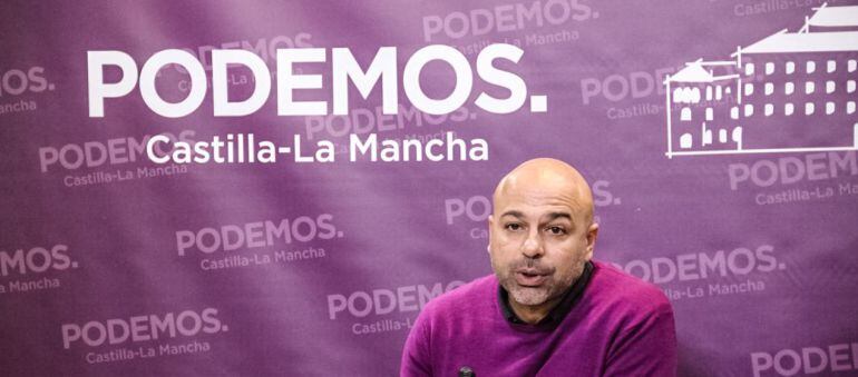 José García Molina, secretario regional de Podemos en Castilla-La Mancha