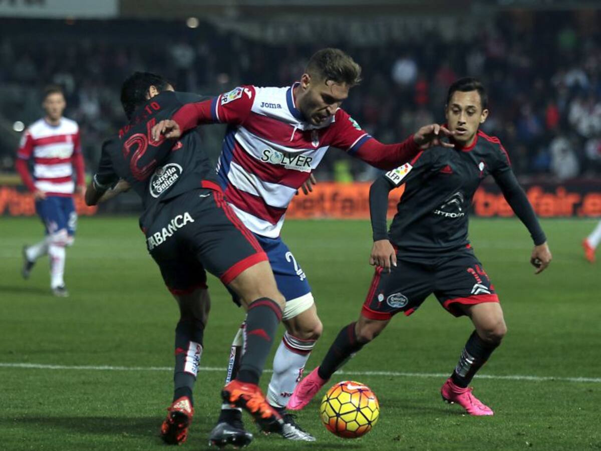 El Celta se deshace del Granada con facilidad