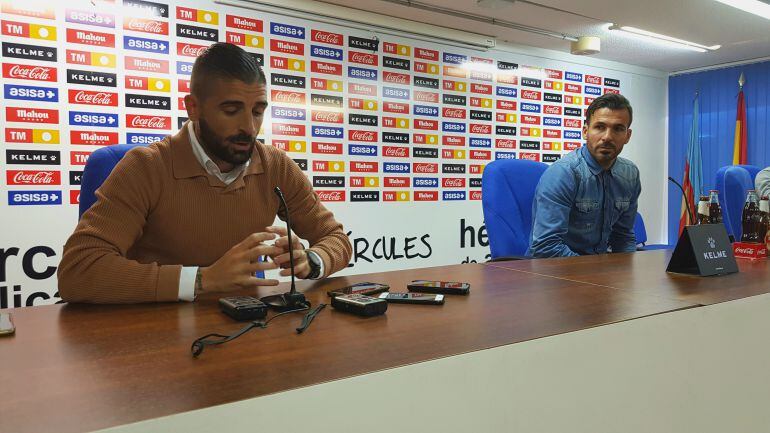 Javier Portillo, en la presentación de David Torres