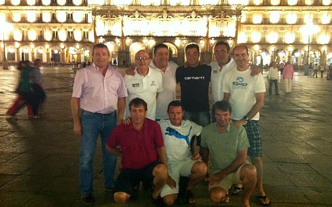 El equipo de la SER en la Plaza Mayor de Salamanca