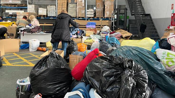 Reportaje ayuda humanitaria para Turquía