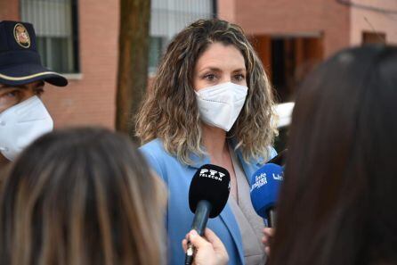 Mayte López, concejala de Policía Local.