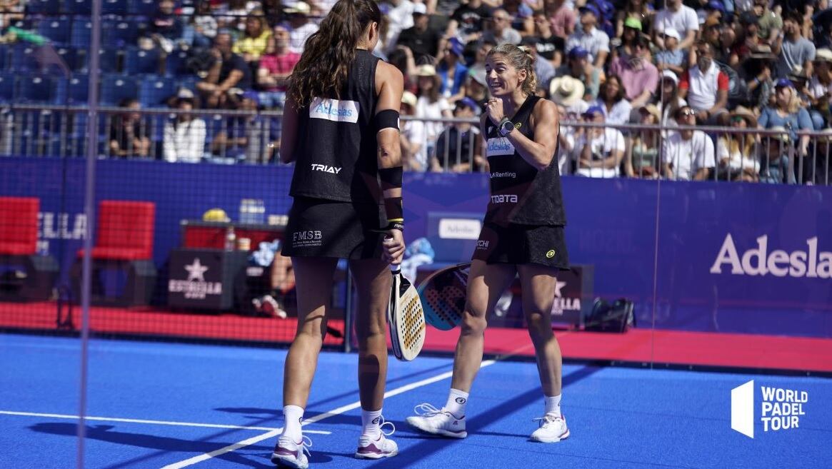 Triay i Salazar han arrasat al tercer set amb un 6-0 que no ha donat cap opció a la parella número 2 del món.