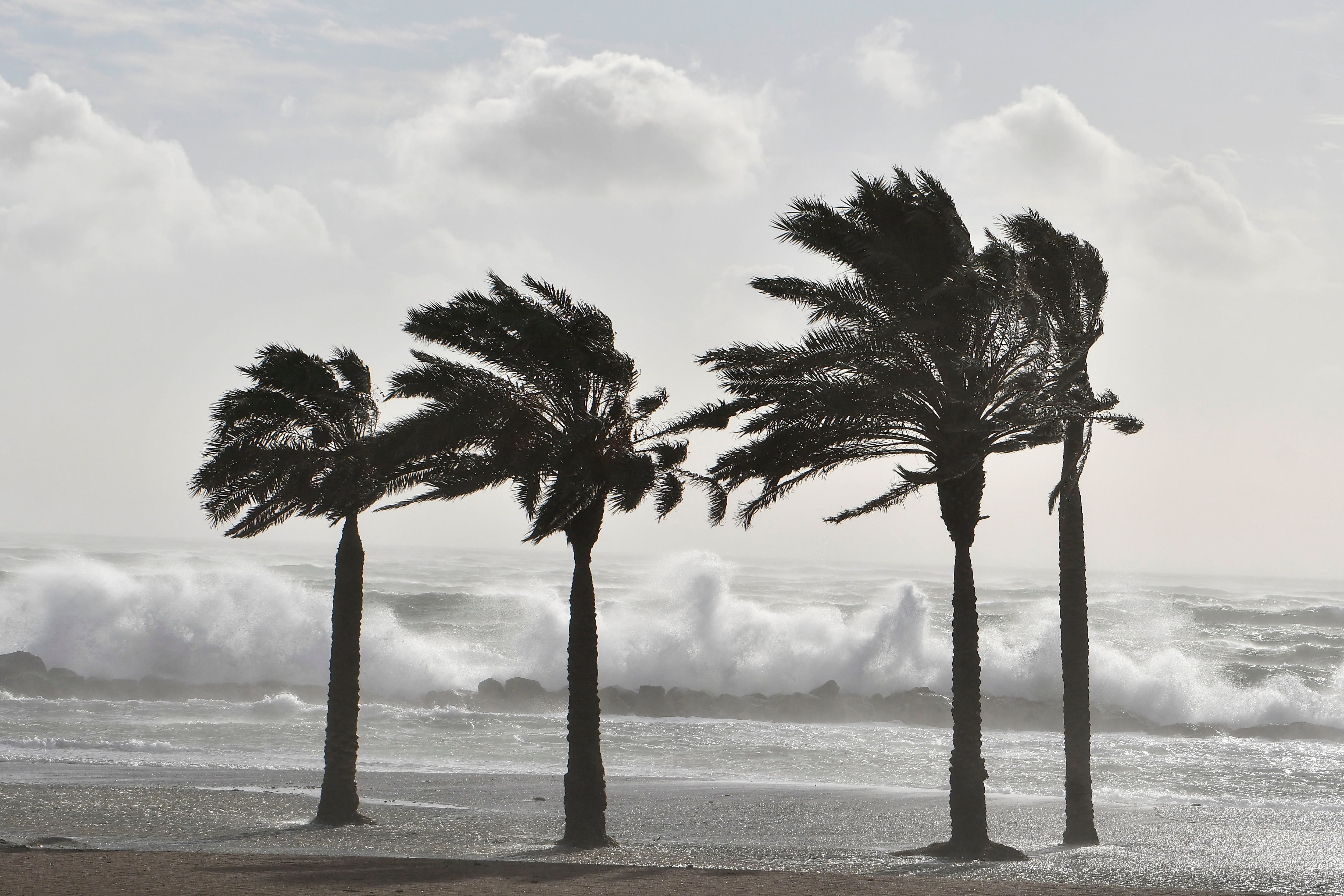 Temporal en Almería.