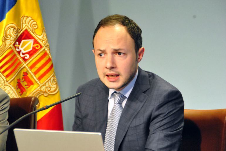 El ministre d'Interior, Xavier Espot.