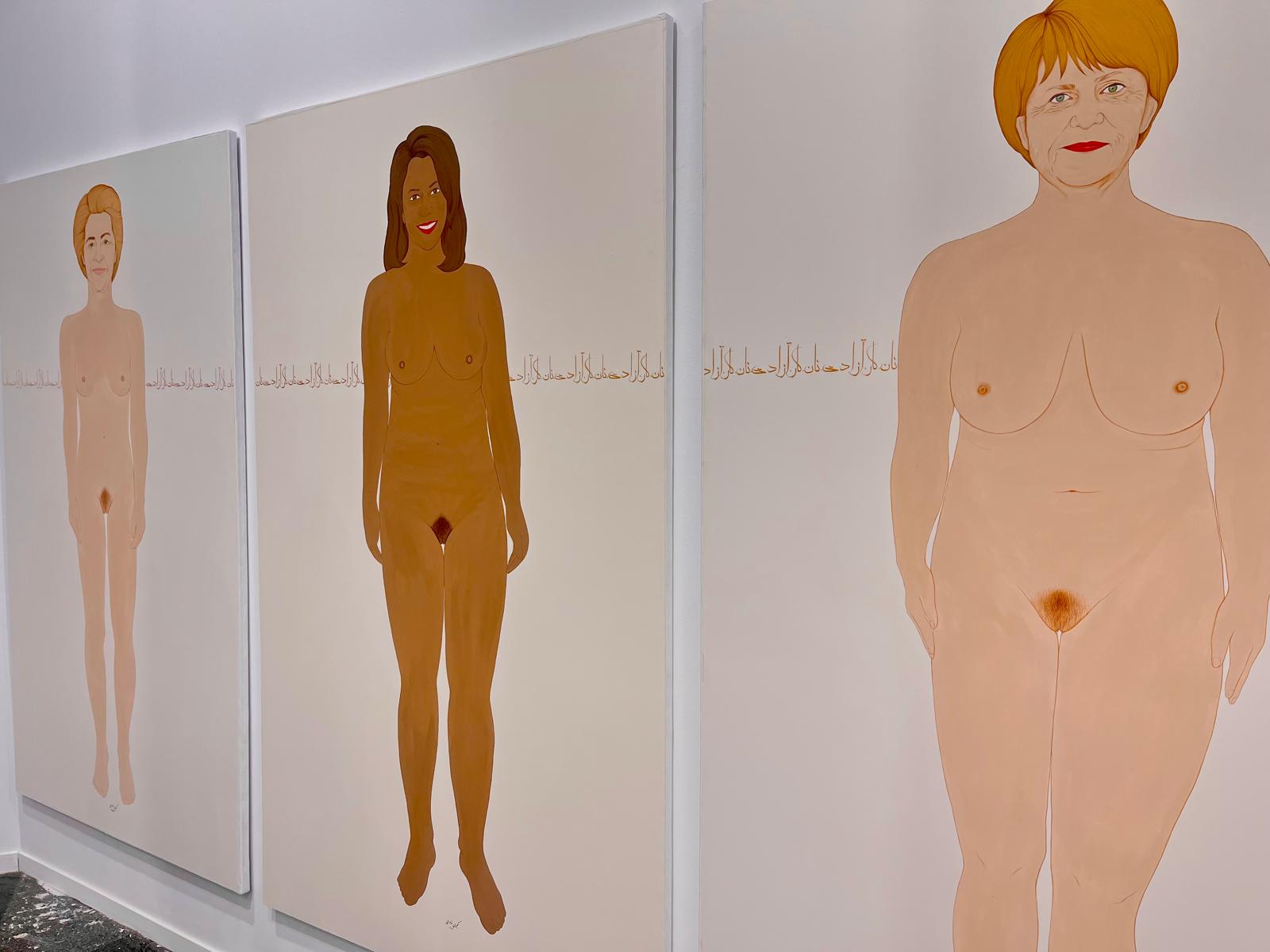 Serie ‘Pan, trabajo y libertad’ de la artista afgana Kubra Khademi