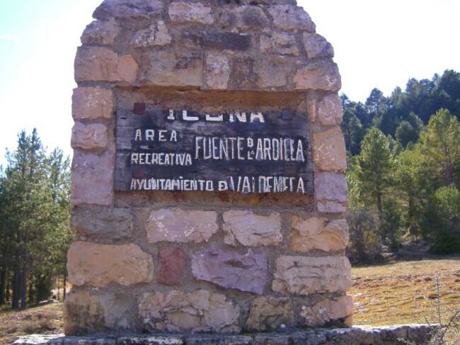 Área recreativa de Fuente de la Ardilla.