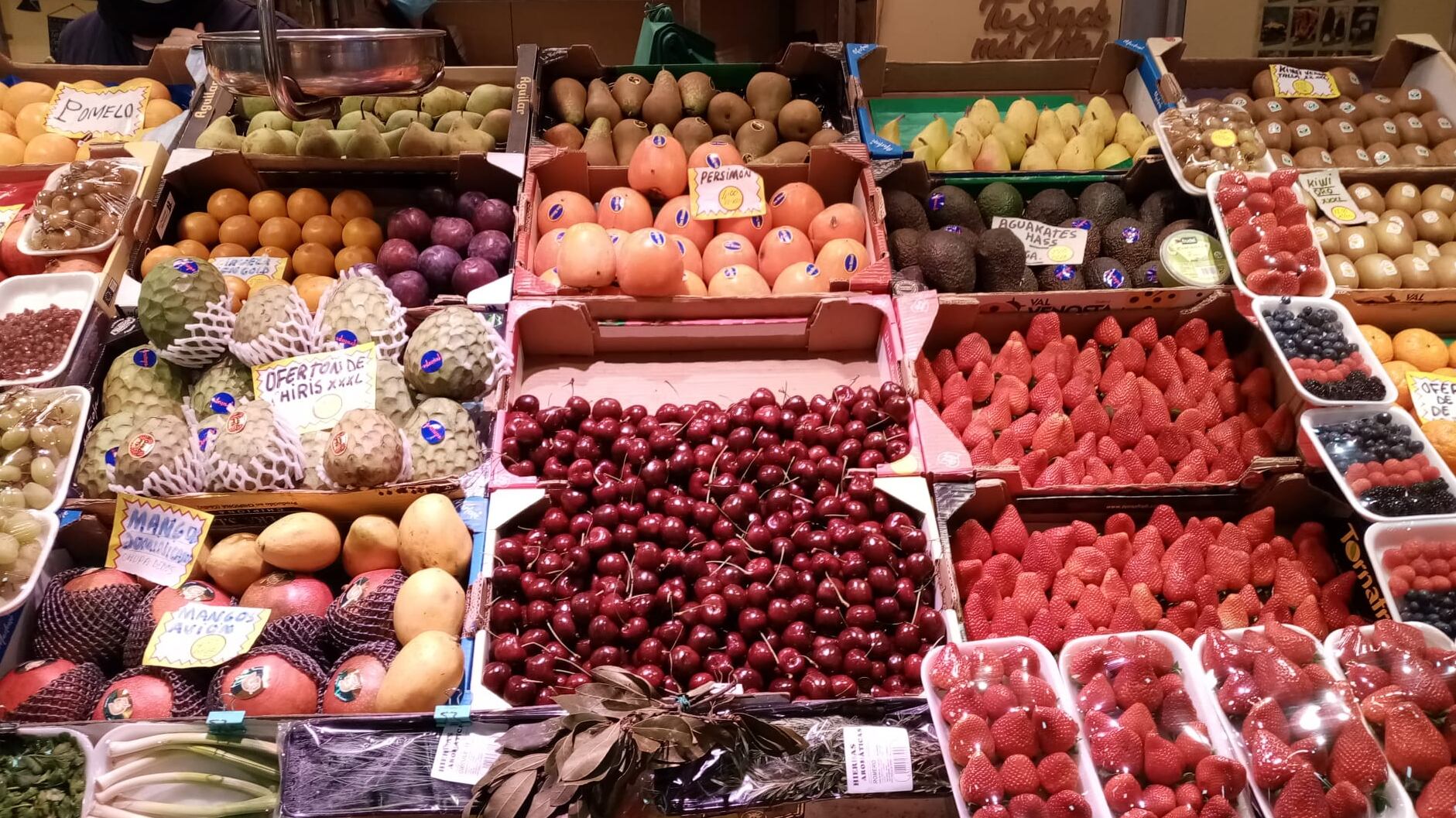 Frutería de la Plaza de la Encarnación en Sevilla