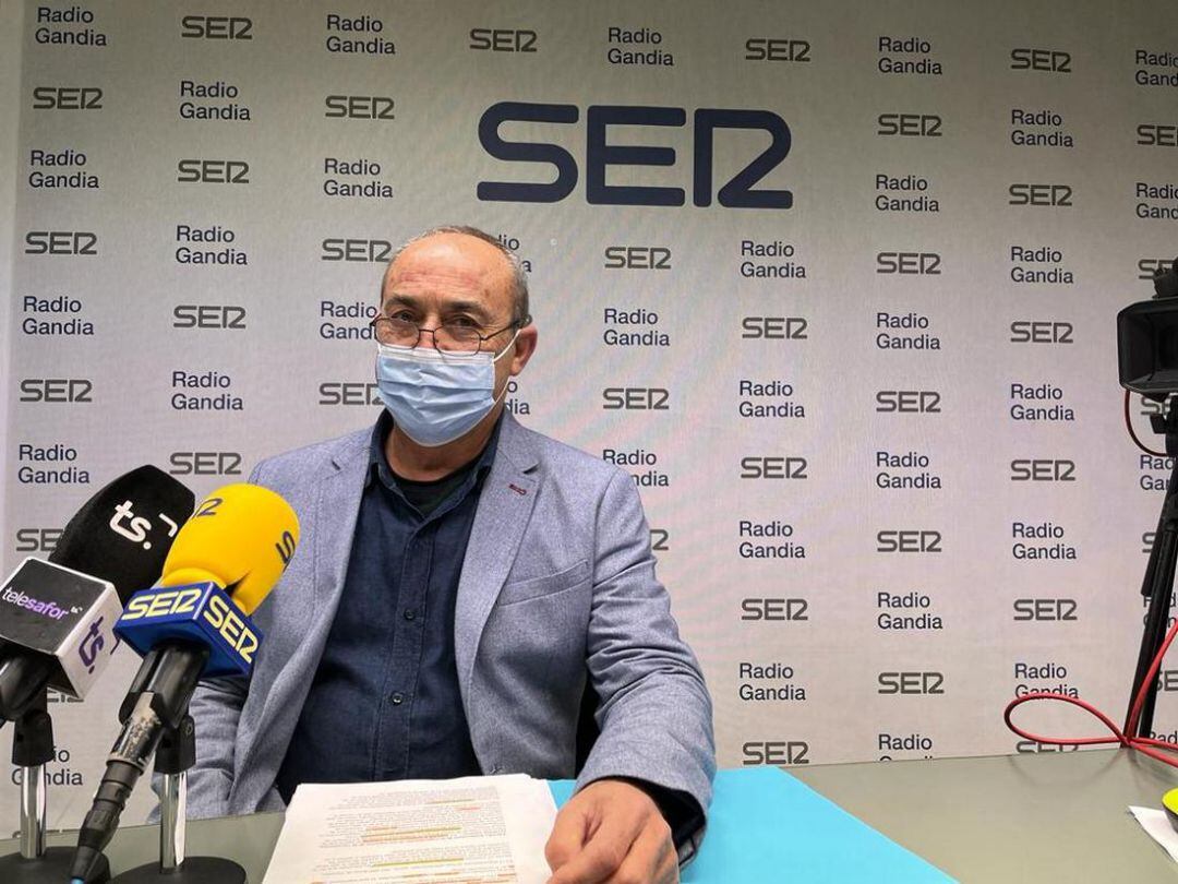 José Antonio Cañamás, director del Centro de Salud Pública de Gandia