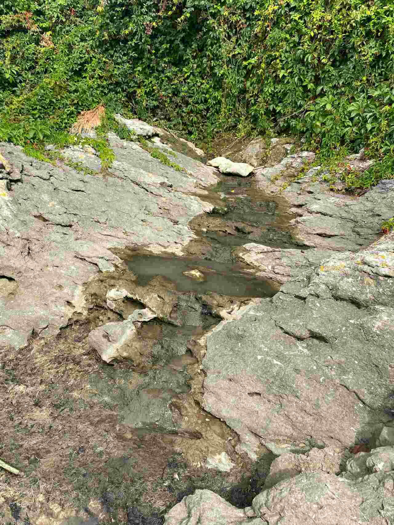 Vertidos sobre la canal de San Juan en Santa Cruz de Bezana