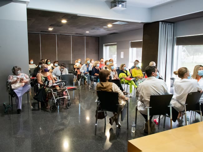 Momento del III Consejo de Pacientes en el Hospital de Dénia.